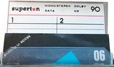 Compact Cassette Superton 90 Type II Chrome 1980 Near East