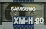Compact Cassette Samsung XM-H 90 Type I Normal 1988 Canada