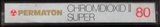 Compact Cassette Permaton Cromdioxid II Super 80 Type II Chrome 1980 Germany
