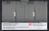 Compact Cassette Permaton Cromdioxid II Super 80 Type II Chrome 1980 Germany