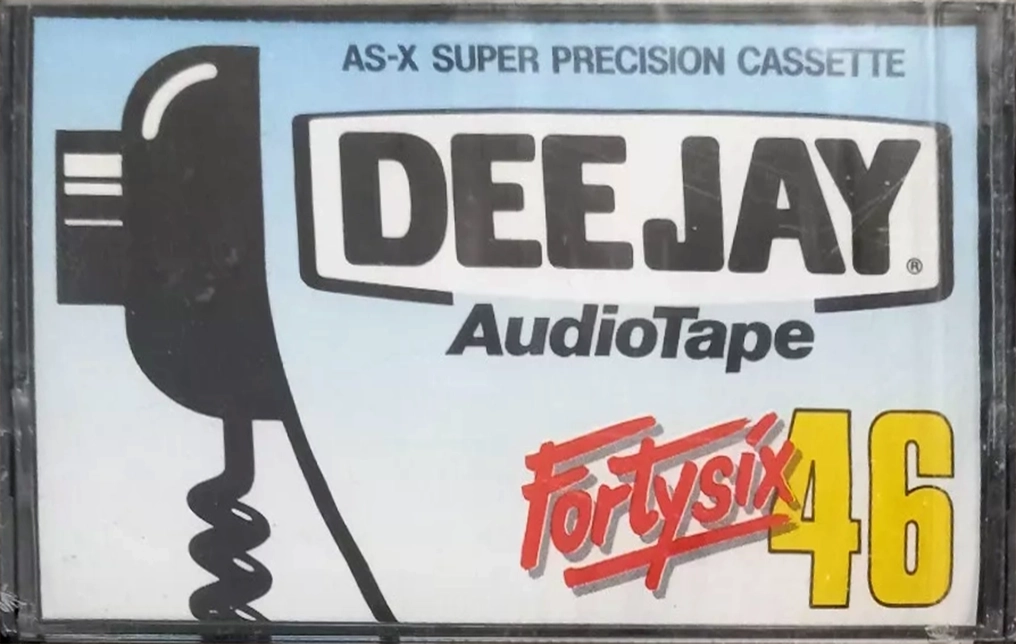 Compact Cassette Dee Jay AS-X 46 Type I Normal 1990 Italy