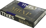 Compact Cassette Thats MR-XP 60 Type IV Metal 1991 Japan