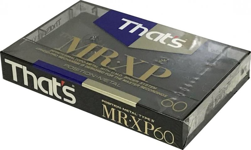 Compact Cassette: Taiyo Yuden Thats - MR-XP 60