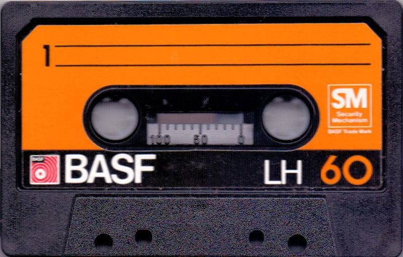 Compact Cassette BASF LH 60 Type I Normal 1977 Europe