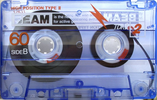 Compact Cassette TDK Beam 2 60 "BM2-60" Type II Chrome 1997 Japan
