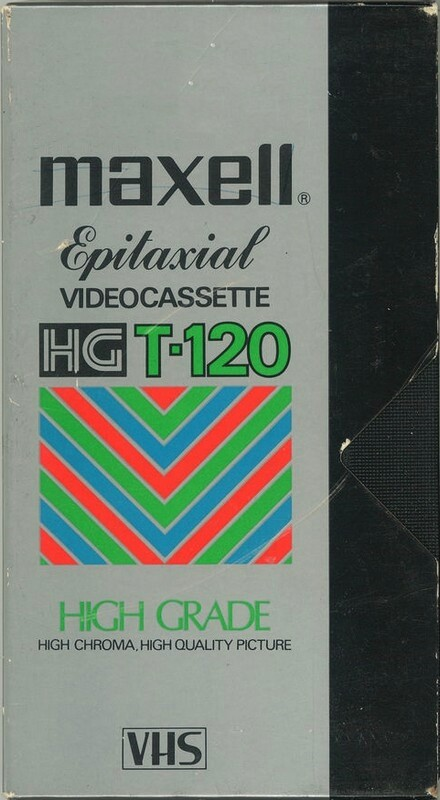 VHS, Video Home System: Maxell / Hitachi Maxell - HG 120