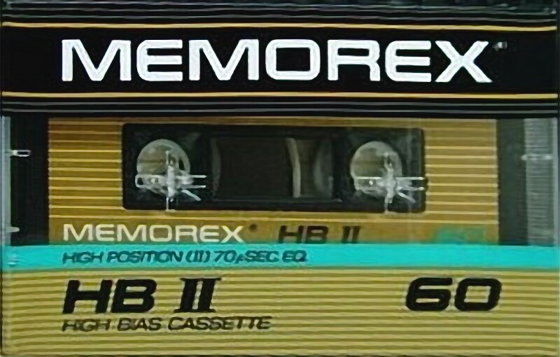 Compact Cassette: Memorex  - HB II 60