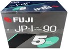 5 pack Fuji JP-I 90 Type I Normal 1989 Europe