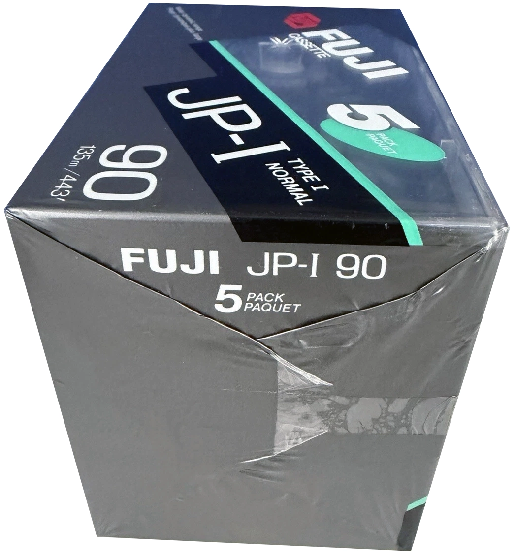 5 pack Fuji JP-I 90 Type I Normal 1989 Europe