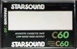 Compact Cassette Starsound 60 Type I Normal Unknown Country