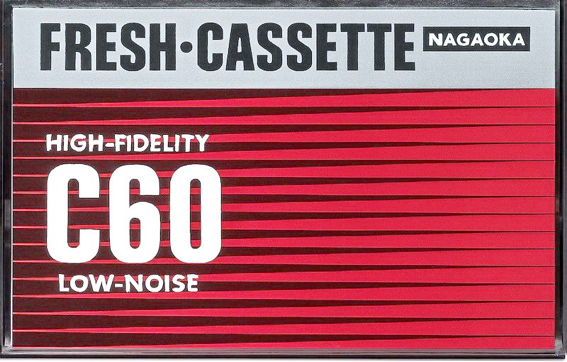 Compact Cassette Nagaoka Fresh 60 Type I Normal 1974 Japan