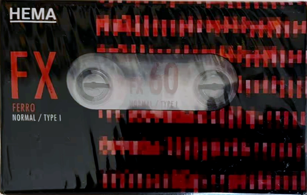 Compact Cassette Hema FX 60 Type I Normal 1995 Netherlands