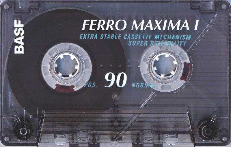 Compact Cassette BASF Ferro Maxima I 90 Type I Normal 1993 Europe