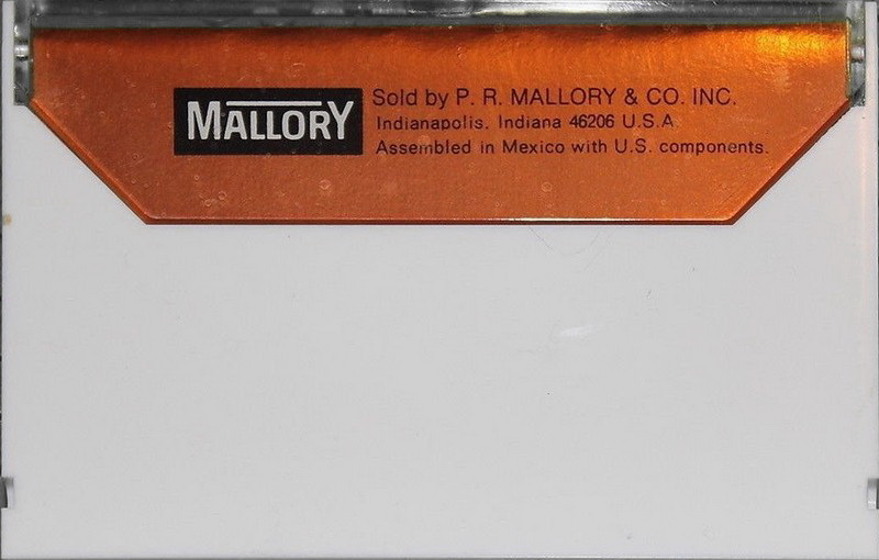 Compact Cassette:  Mallory -  90