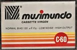 Compact Cassette Musimundo 60 Type I Normal Argentina
