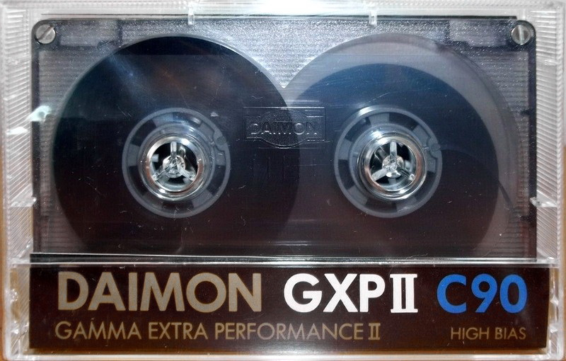 Compact Cassette Daimon GXP II 90 Type II Chrome 1982 Germany
