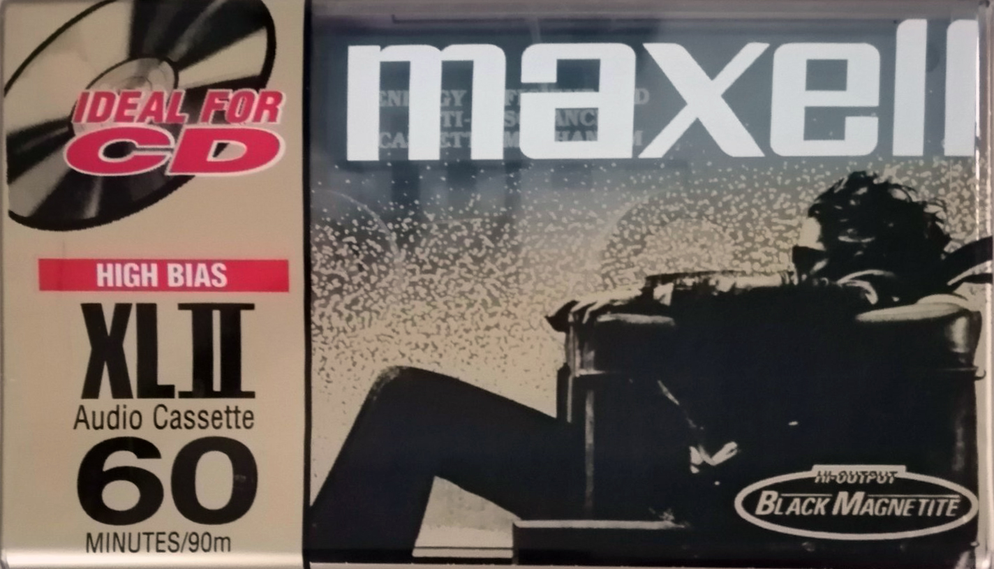 Compact Cassette Maxell XLII 60 Type II Chrome 1998 North America
