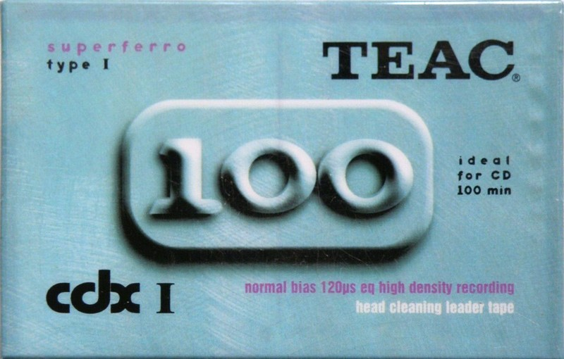 Compact Cassette: Unknown Teac - CDX I 100