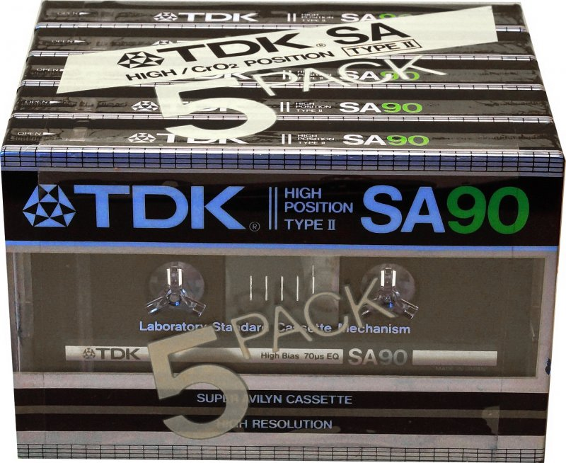 Compact Cassette: TDK  - SA 90