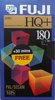 VHS, Video Home System Fuji HQ+ 180 "HQ+ E-180 N" Type I Normal Europe