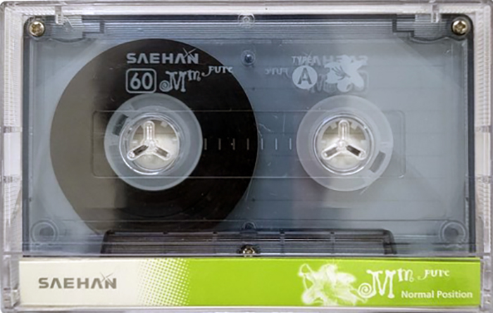 Compact Cassette Saehan MM 60 "Pure" Type I Normal 2003 South Korea