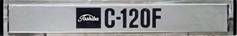 Compact Cassette Toshiba F 120 Type I Normal 1973 Japan