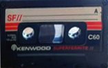 Compact Cassette Kenwood SF 60 "SF II" Type I Normal 1981 Japan