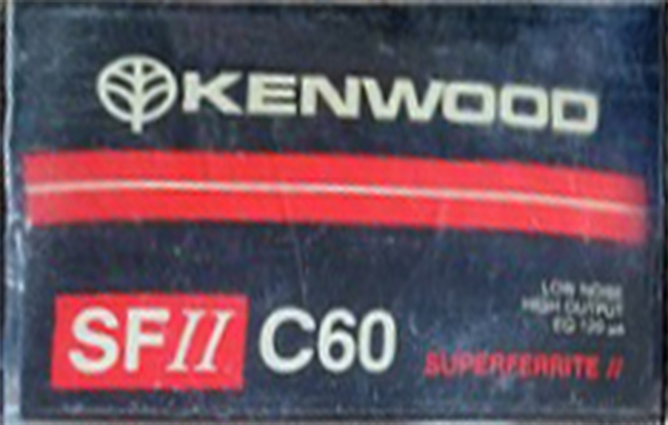 Compact Cassette Kenwood SF 60 "SF II" Type I Normal 1981 Japan