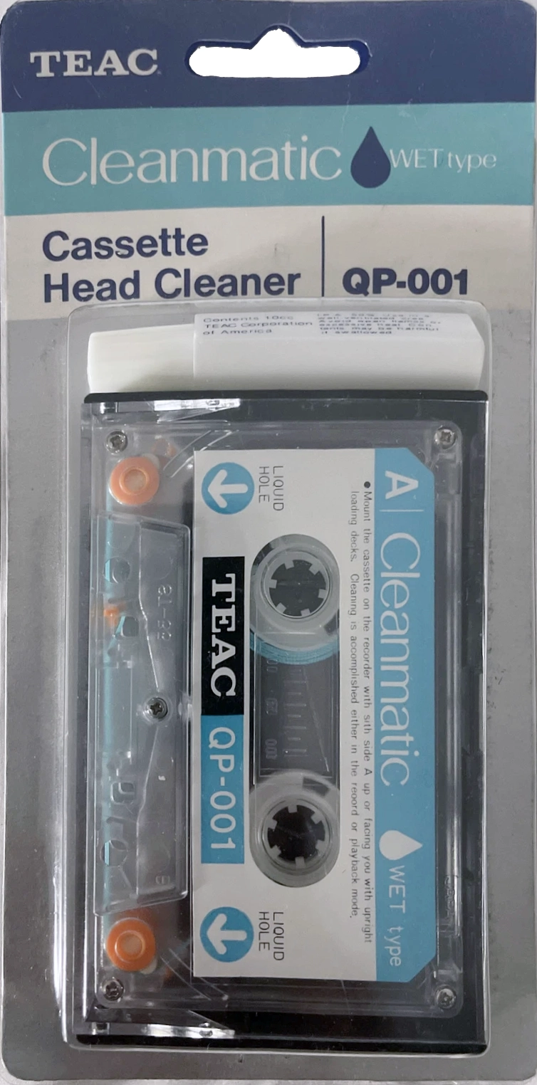 Blister Teac "QP-001" Cleaning Cassette USA