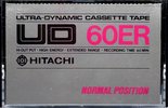 Compact Cassette Hitachi UD 60 "C60ER" Type I Normal 1977 Japan