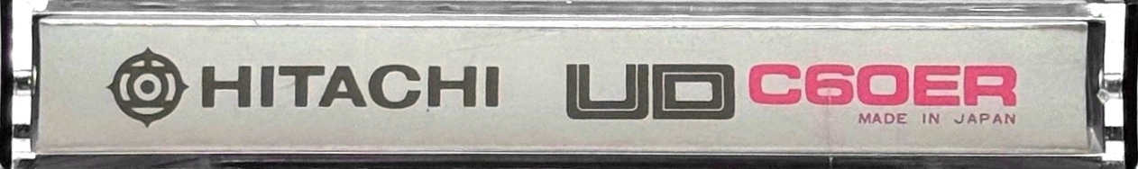 Compact Cassette Hitachi UD 60 "C60ER" Type I Normal 1977 Japan
