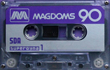 Compact Cassette Magdoms SDA 90 Type I Normal 1983 Taiwan