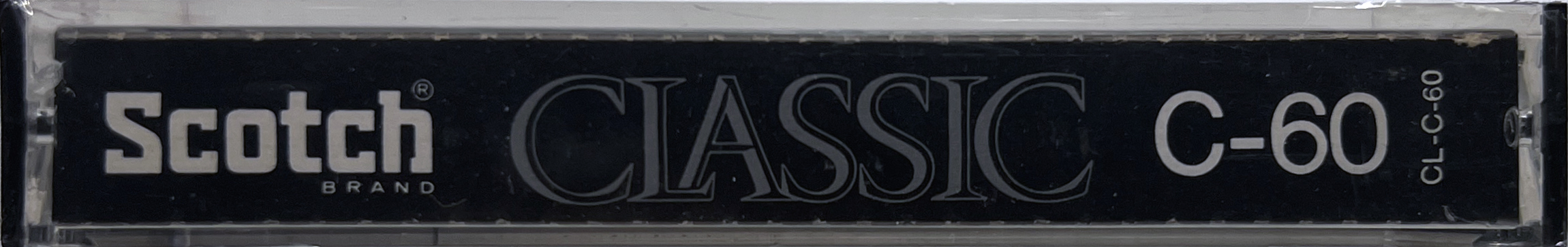 Compact Cassette Scotch Classic 60 Type III Ferro Chrome 1977 USA