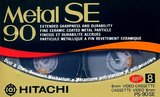 Video8, Hi8, Digital8 Hitachi 90 "Metal SE" Type IV Metal 1990 Europe