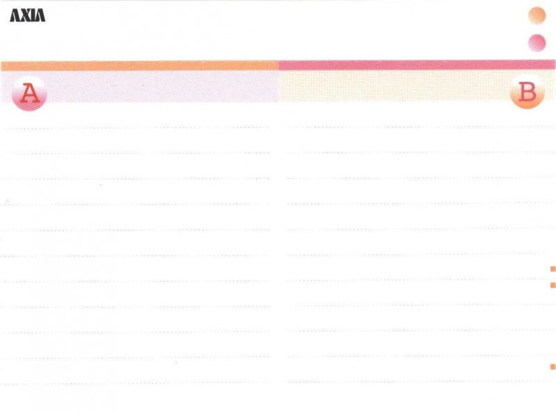 Compact Cassette AXIA J`z 1 Color 54 "JZ1K 54" Type I Normal 2003 Japan