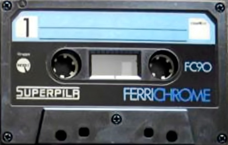 Compact Cassette Superpila 90 Type III Ferro Chrome Italy