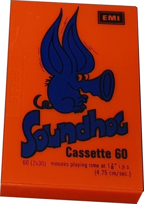 Compact Cassette EMI / EMITAPE Soundhog 60 Type I Normal 1972 UK