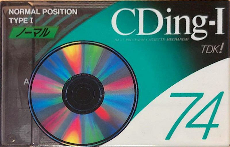 Compact Cassette: TDK  - CDing-I 74