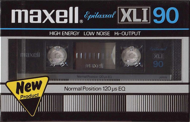 Compact Cassette Maxell XLI 90 Type I Normal 1986 Japan
