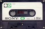 Compact Cassette Sony HF 90 Type I Normal 1972 USA