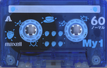Compact Cassette Maxell My1 60 "MY1-60M" Type I Normal 1999 Japan