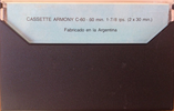 Compact Cassette Armony 60 Type I Normal Argentina