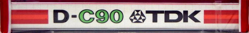 Compact Cassette TDK D 90 Type I Normal 1979 Europe, USA