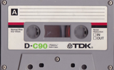 Compact Cassette TDK D 90 Type I Normal 1979 Europe, USA
