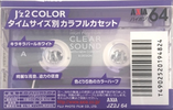 Compact Cassette AXIA J`z 2 Color 64 "JZ2J 64" Type II Chrome 2000 Japan