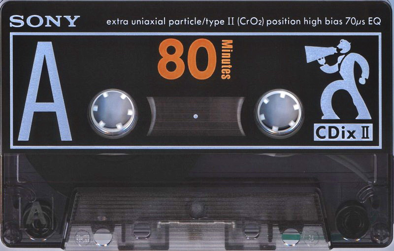 Compact Cassette: Sony  - CDix II 80