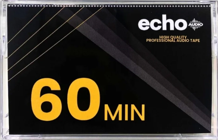 Compact Cassette Echo Audio 60 Type I Normal 2024 Near East