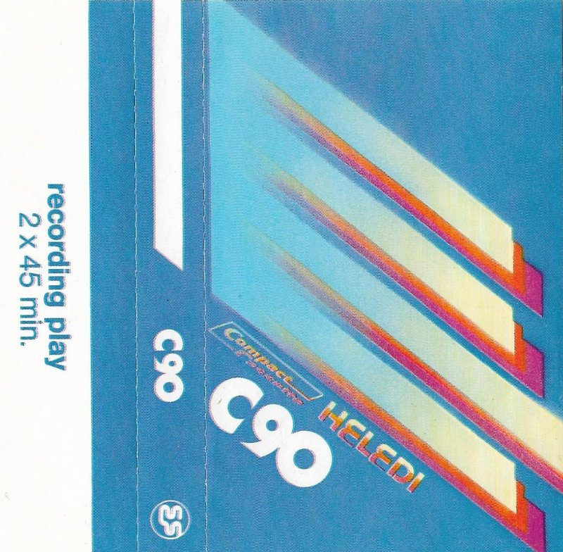 Compact Cassette Heledi 90 Type I Normal Yugoslavia
