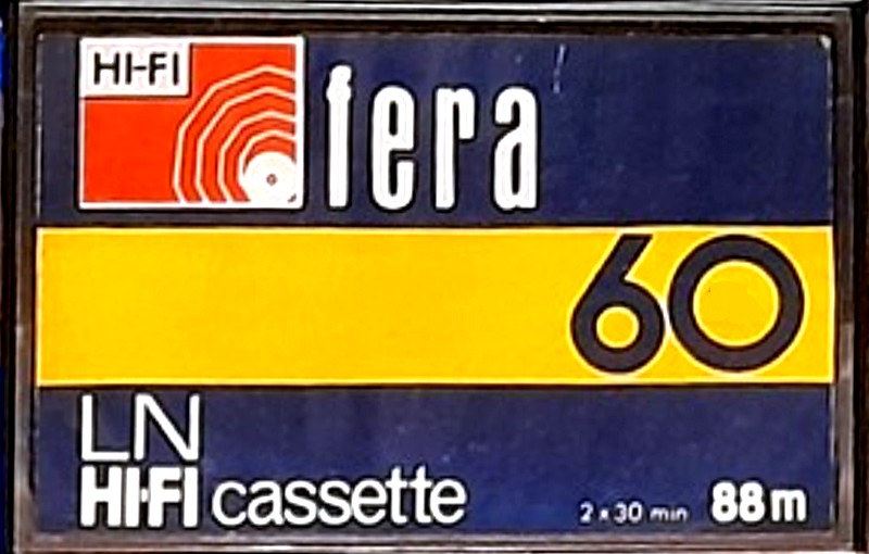Compact Cassette fema 60 "LN" Type I Normal Unknown Country