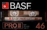 Compact Cassette BASF PRO 46 "PRO III" Type III Ferro Chrome 1982 Japan